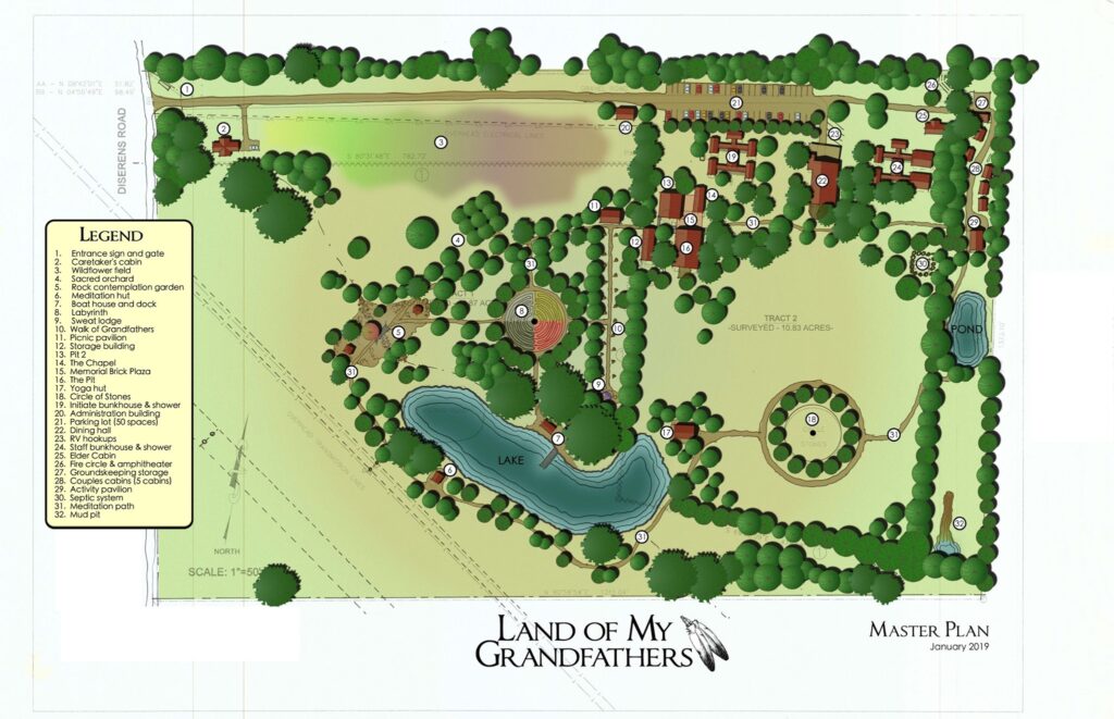 Land of My Grandfathers Master Plan Map